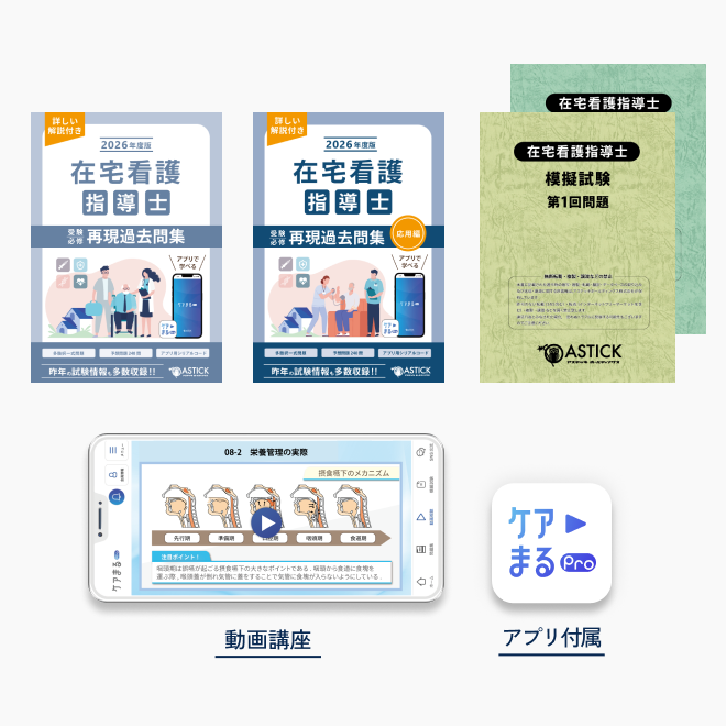 2026年度版<br>在宅看護指導士<br>コンプリートセット
